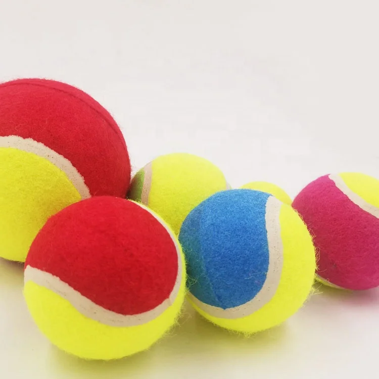 Tennis Training Balls Customized Logo Dog Balls Tennis Toys Pet Tennis Ball With Logo