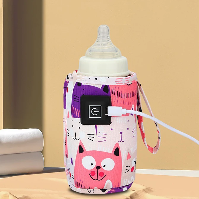5 В 12 перезаряжаемый подогреватель бутылочек usb smart baby mulb теплее
