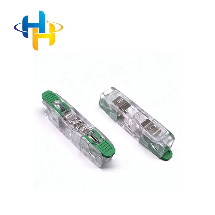 Easy installation one in one out quick cable terminal no screw 32A 4.0 square fast wire connector