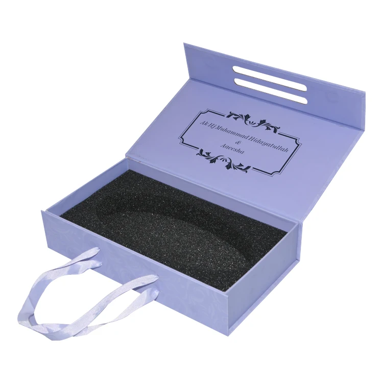 Factory Manufacturer Caixa De Presente Magnetic Closure Paperboard Cosmetic Cream Jar Packaging Box with Sponge Foam Insert