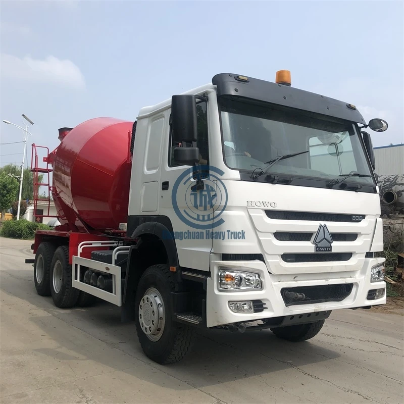 HOWO Mixing Mixer 10 Wheels 12 Cubic concrete mixing truck 6x4 concrete mixer truck for Philippines