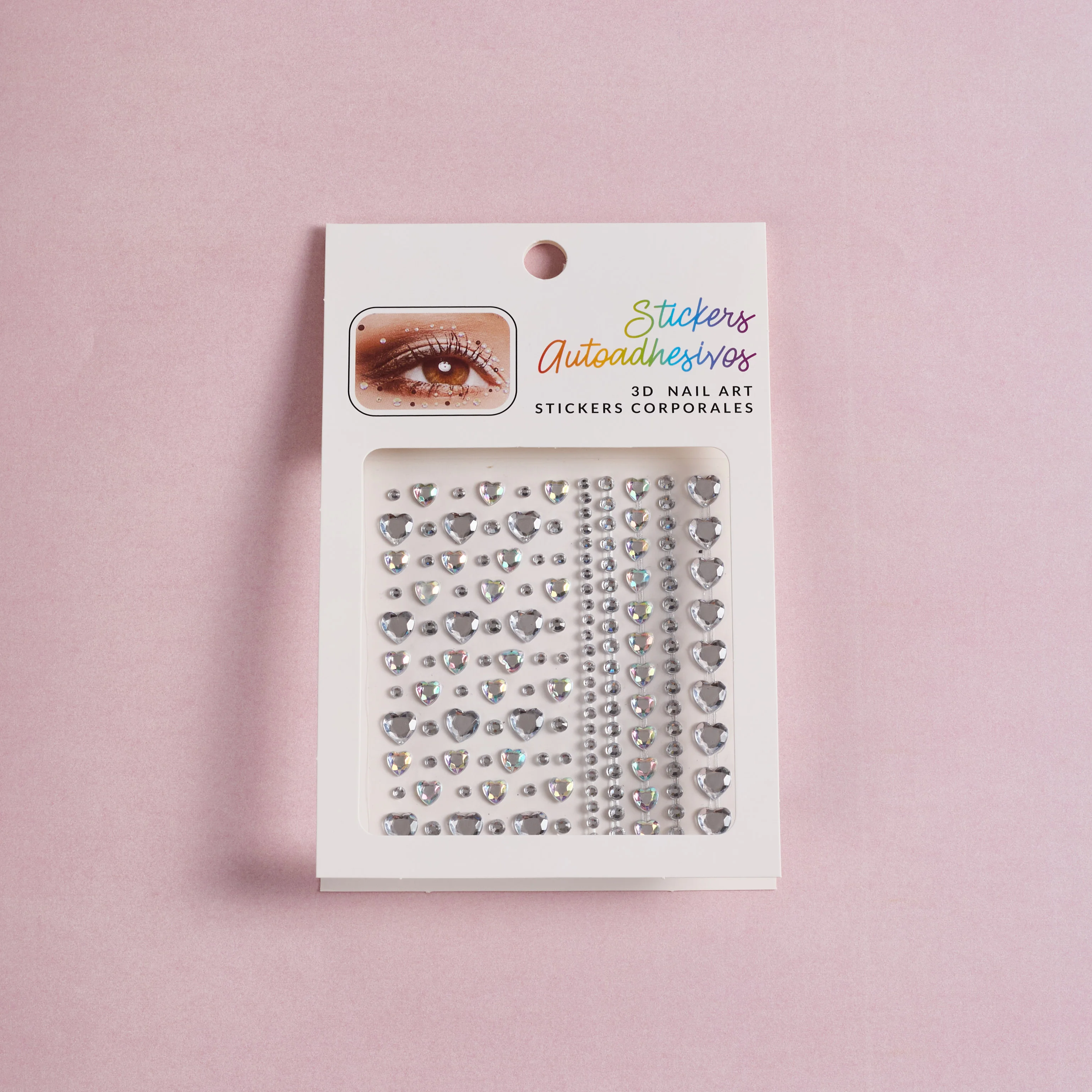 Custom Stickers DIY Face Jewels Waterproof Crystal Sticker Makeup Acrylic Face Pearl Diamond Jewels For Women