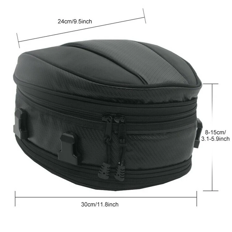 Waterproof Outdoor Motorcycle Bag Bicycle Helmet Bag Bicycle Saddle Frame Bag