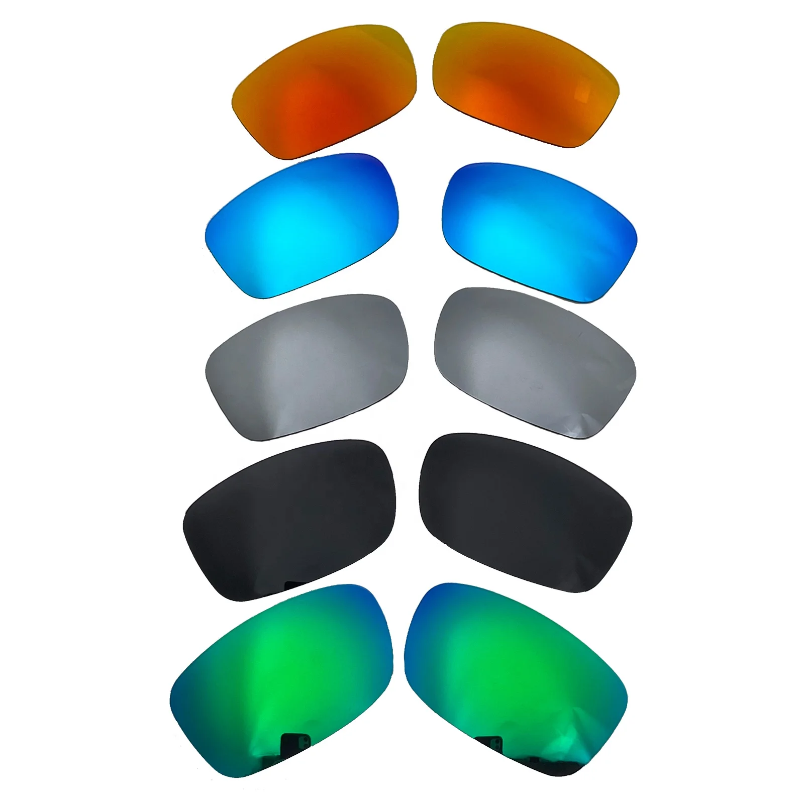Поляризованные Сменные линзы для Oakley 4 + 1 2 Fives в квадрате/Fives квадрате азиатские Fit AF OO9214 Sunglass-Over 19 видов