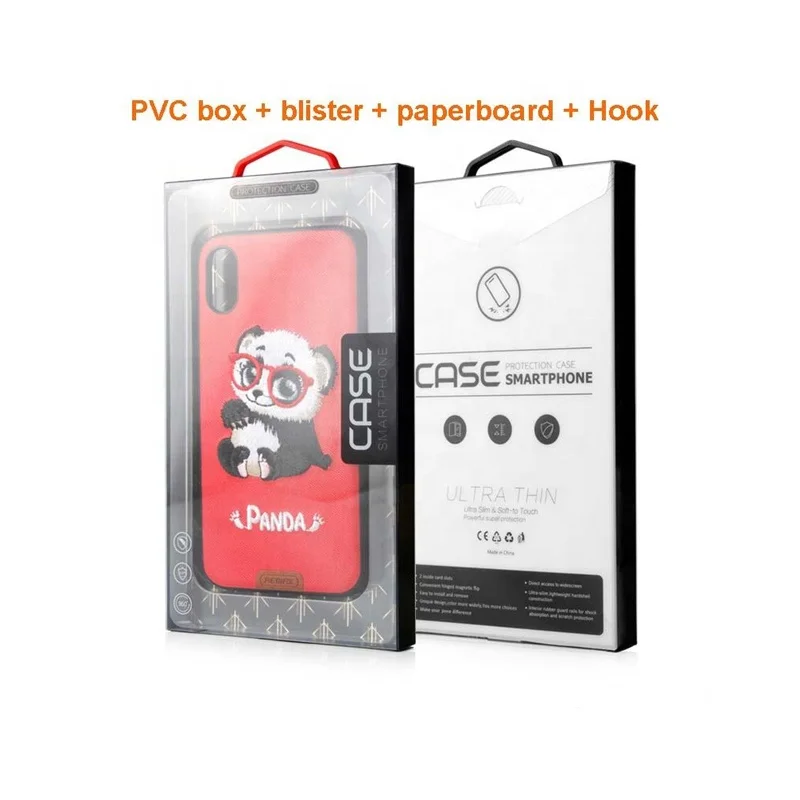 OEM New Design Mobile Phone Case Packaging Box,cell Art Paper with Window Customized Competitive HV