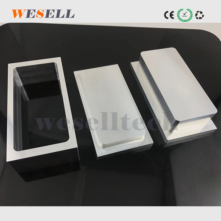 Rosin Pre Press Mold -Pure Aluminum for 2x4 plate kits accept OEM size heat press mold