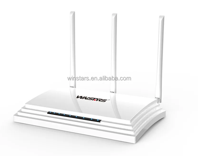 Dual Band AC1200 Wireless-N Gigabit Wireless Router with 3 x External Antennas
