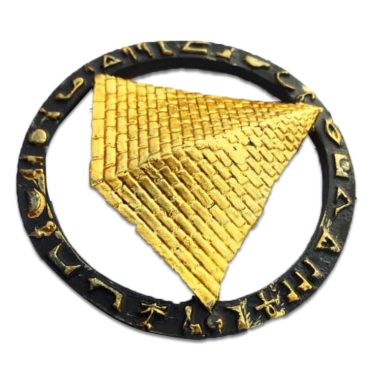 
Ancient Egyptian pyramid 3D resin refrigerator attached furniture decoration wholesale 