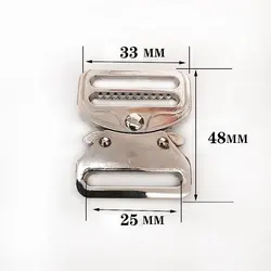 Wholesale 25mm/32mm/40mm Zinc Alloy Side Release Adjustable Buckles Backpack Buckle Safety Buckle