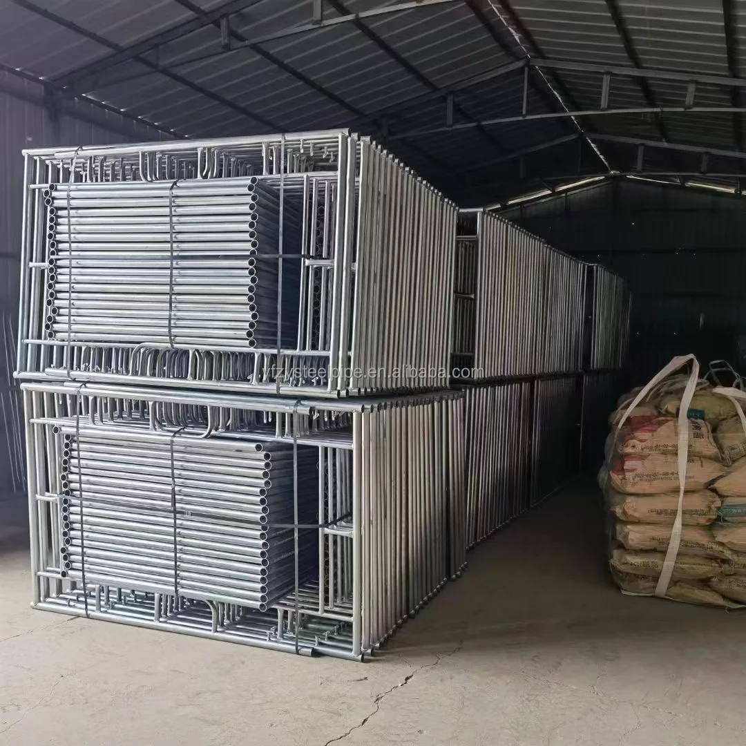 hot-dip galvanized ladder scaffolding h frame scaffolding