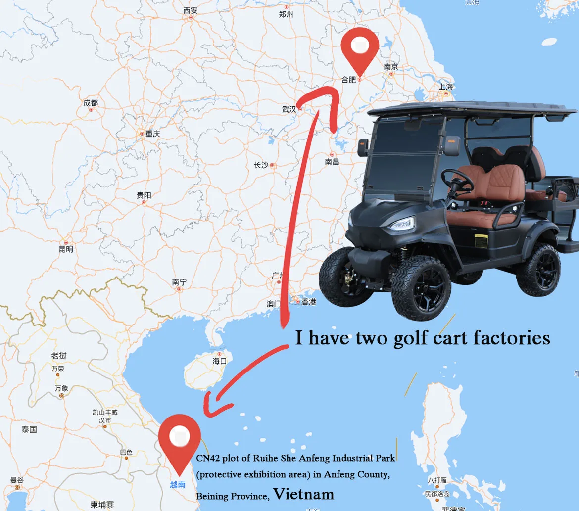 4 пассажирских сиденья электромобиль клубный автомобиль имеет готовые товары 4-тактный двигатель гольф-кары