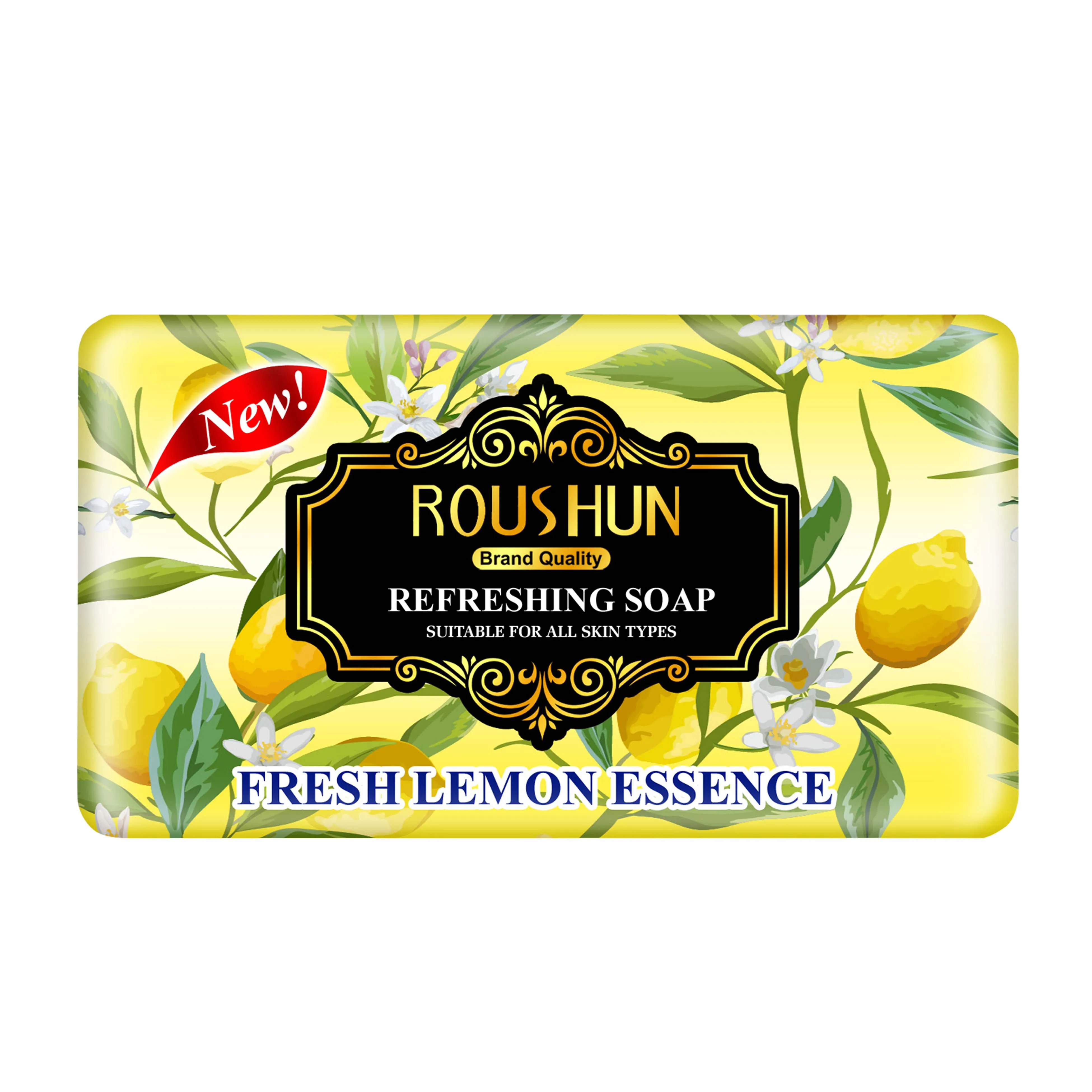 ROUSHUN Private label  LEMON WHITENING Beauty and whitening  SOAP