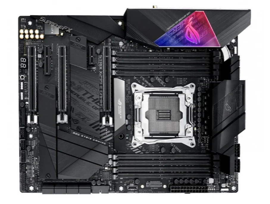 AS US ROG STRIX X299-E GAMING II   pc gaming motherboard atx support cpu intel x299 desktop mainboard