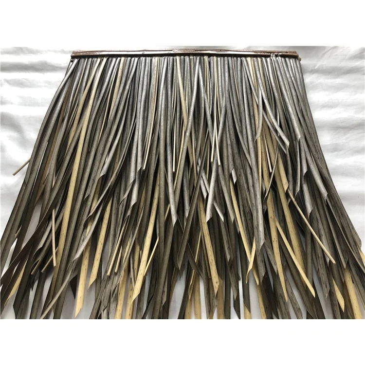 Latest arrival hot selling synthetic thatch roof wholesale synthetic thatch roof