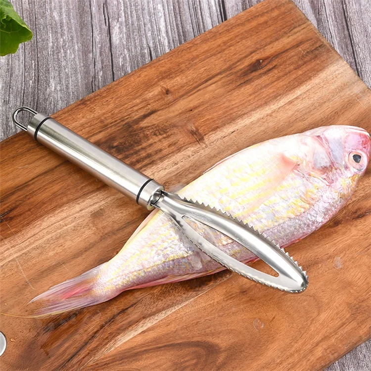 304 Stainless Steel Scraping Fish Scale Brush Fish Cleaning Peeler
