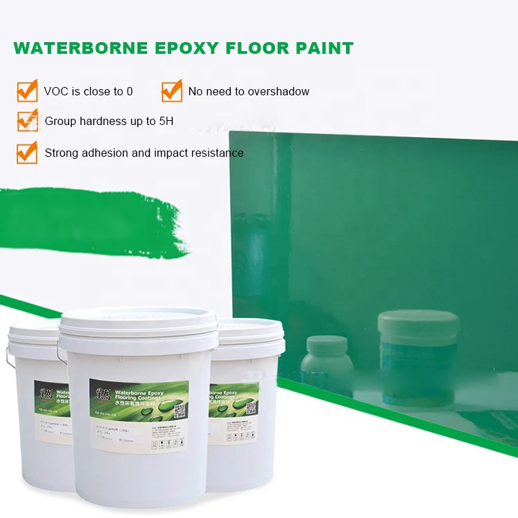 Epoxidharz Boden New Resina Epoxica Piso Water Garages Factories Bright Water-Based Epoxy Price Epoxy Floor Paint