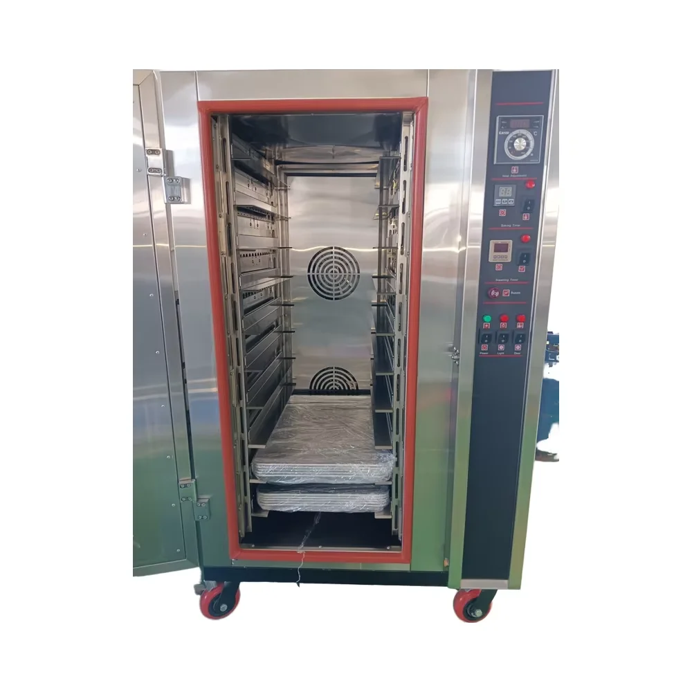 10-Tray Commercial Hot Air Convection Oven Electric & Gas for Bakery Use-Baking Pizza & Cake Core Component Engine
