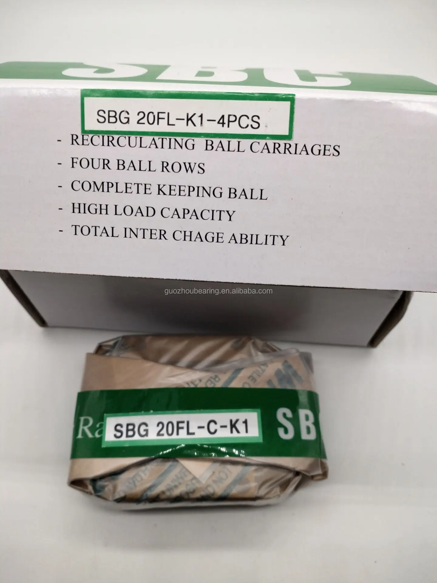 Original Korea SBC Linear Guideway Linear Guide Rail Linear guide carriage SBG20FLL SBG20FLL-K1 SBG20FLL-C-K1