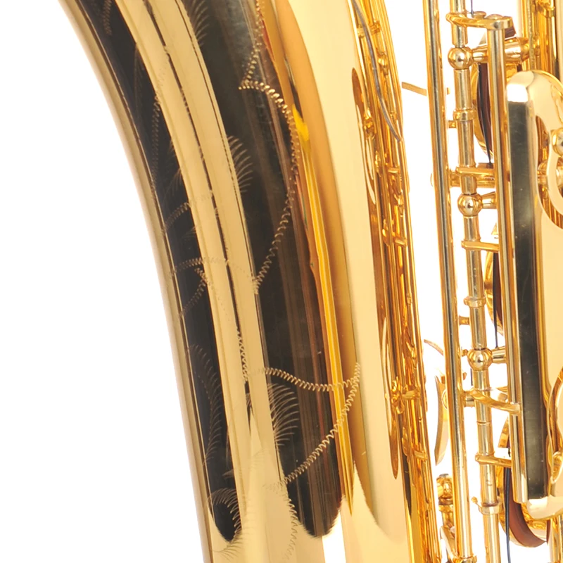 Wholesale professional B-flat tenor saxophone instrument Large saxophone professional performance big coffee recommend gold