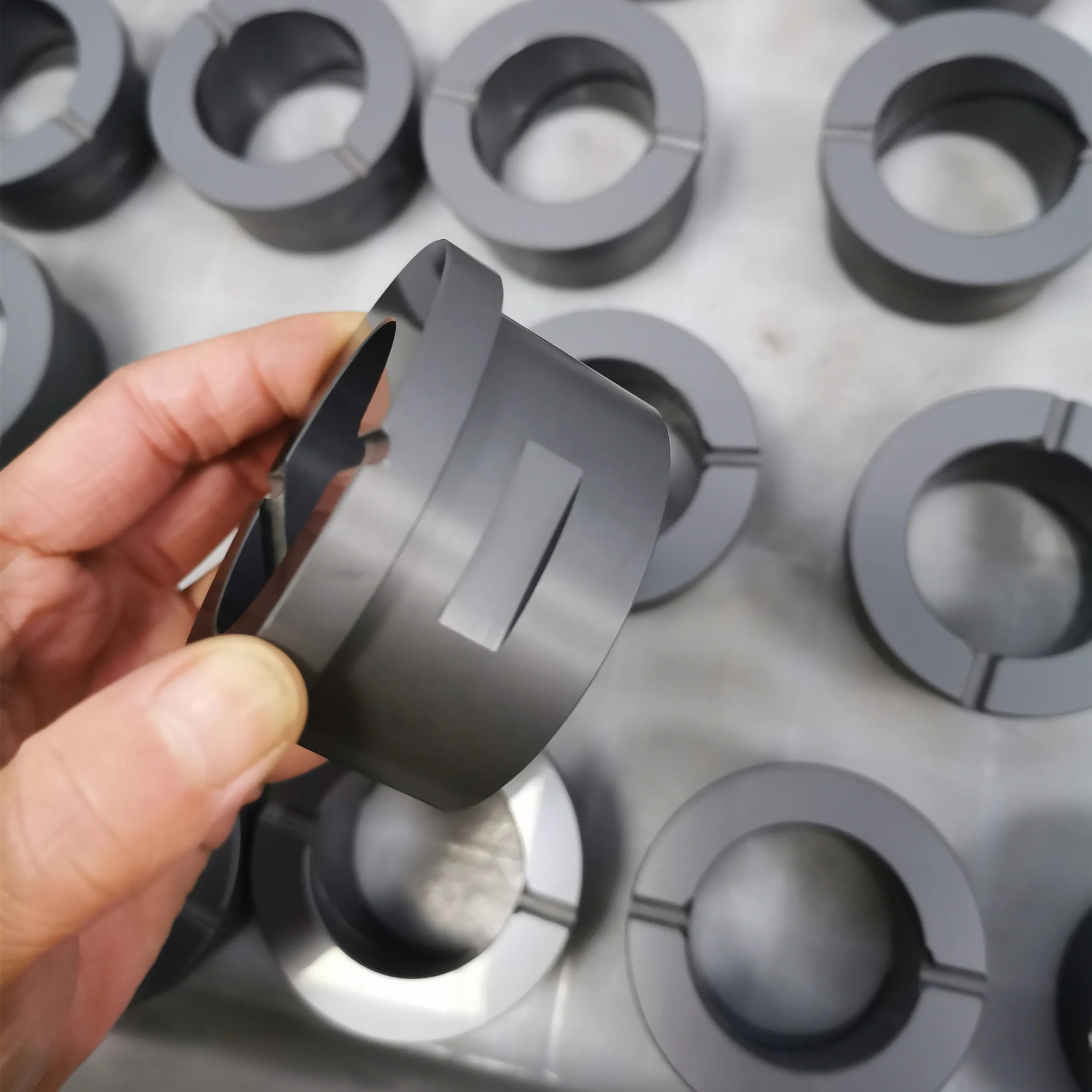 Non-standard bearing shaft SSIC/RBSIC tube/bushing/sleeve for engineering machinery