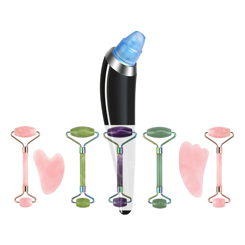 
Wholesale High Quality wooden kitsch rollermall rolleret roller jade massager rose quartz facial massage roller