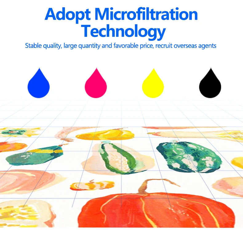 1000ml 4 Colors Dye Sublimation Ink For 5113 Printhead