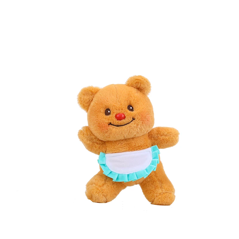 best-selling butterbear teddy bear  plush toy new product Refrigerator toy stickers