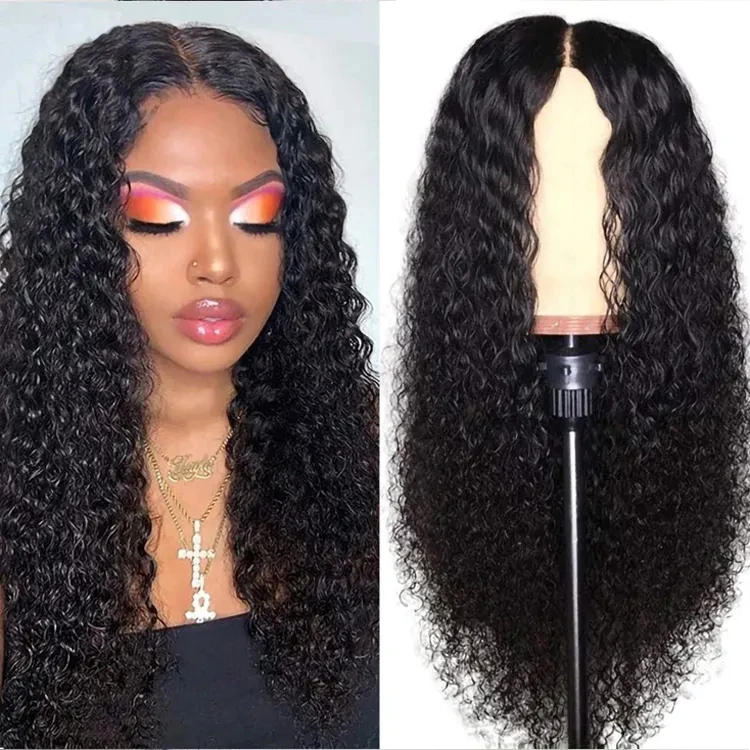 Wholesale Raw India Deep Wave Nature Transparent Hd Full Lace Frontal Wig Virgin Brazilian Preplucked Lace Front Human Hair Wigs
