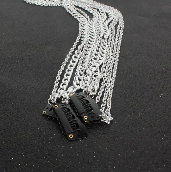 
Wig extension chain Silver plated does not fade Explosion models Headgear head chain BB clip hair chain 