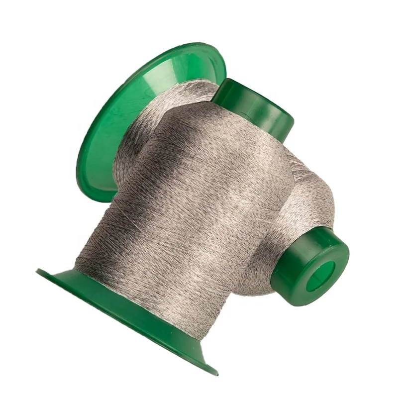 Eco-friendly  High Temperature Intelligent Garment Conductive 316L Stainless Steel Continuous Filament Sewing Thread