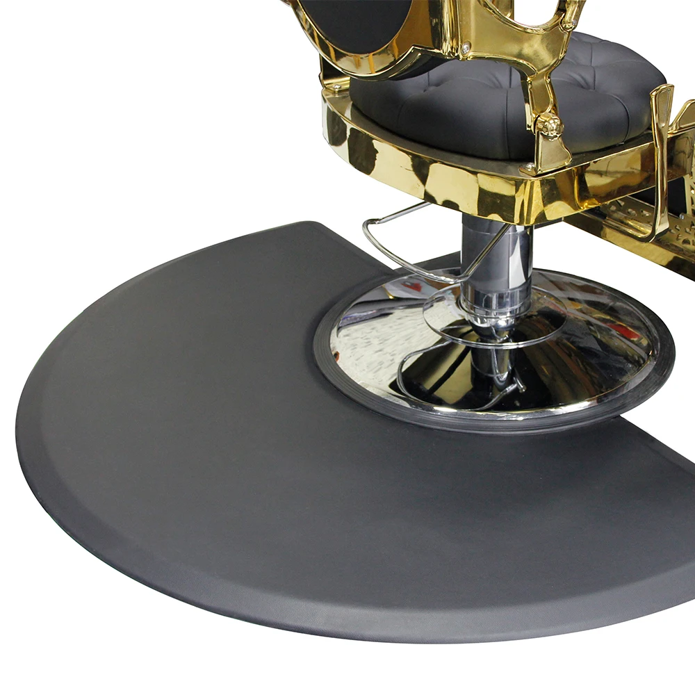 Salon mat anti fatigue silicone rubber flooring bathroom anti slip barber play floor chair mat