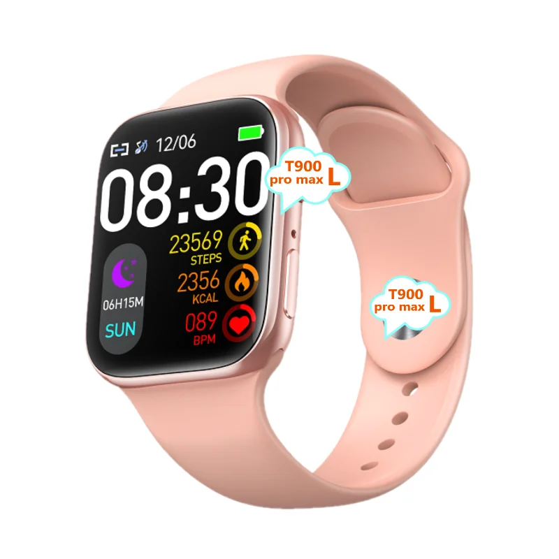 Новинка, водонепроницаемые Смарт-часы серии 8 T900pro Max L Big, Ip68, 1,92 дюйма, 8 поворотных кнопок, T 900 T900 Pro Max L, большие Смарт-часы