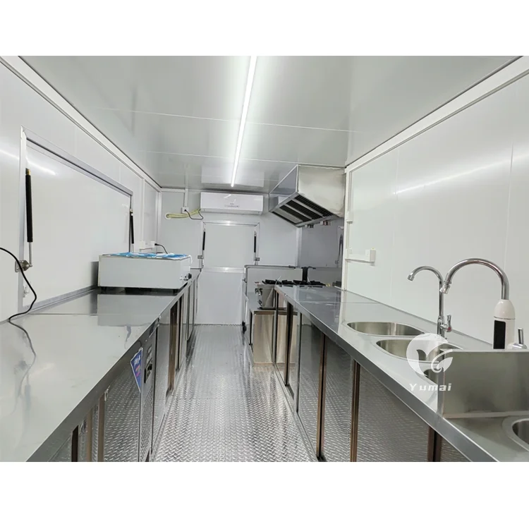 CE Certified Mobile Food Truck Stage Truck Trailer Mobile Clothing Store Trailers Exhibition Trailer For Sale
