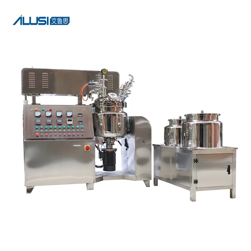 Vacuum Defoaming Mixing Machine, Stainless Steel Vacuum Homogenizer Cream Mixer, Stable Cosmetic Homogenizer