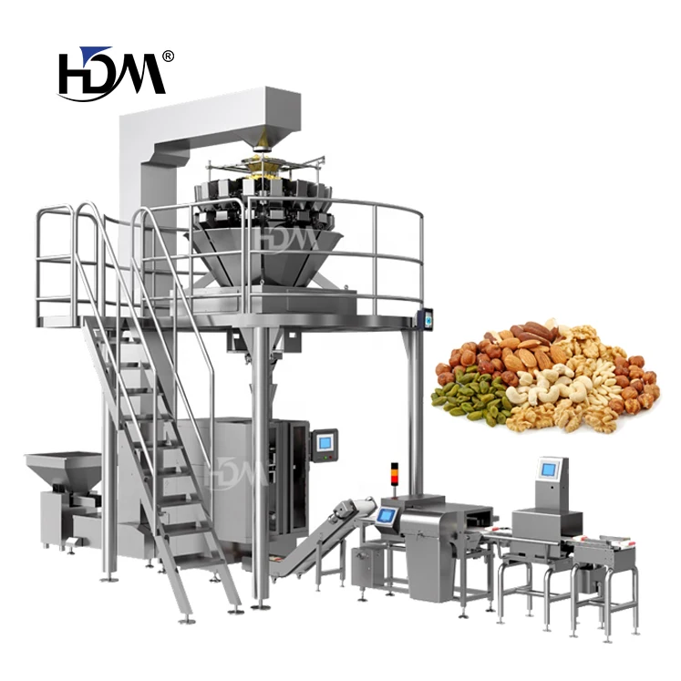 
Nut Cashew Peanut Automatic Grain Packaging Machine with Weighing Machine 