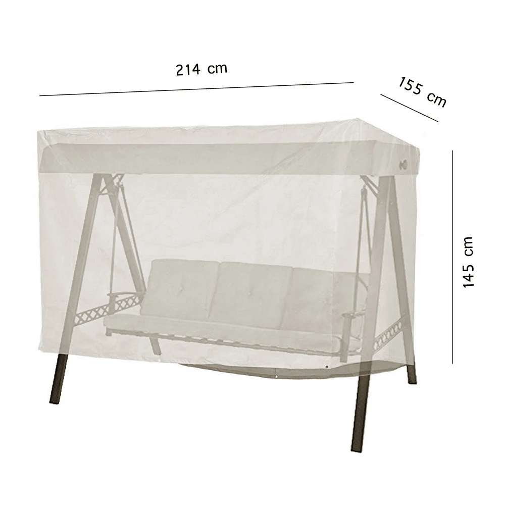 Водонепроницаемый чехол на стул для внутреннего дворика, 3 места, гамак, поворотный Чехол на стул