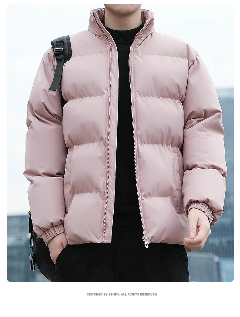 Мужская 2025 ветрозащитная парка с хлопковой подкладкой