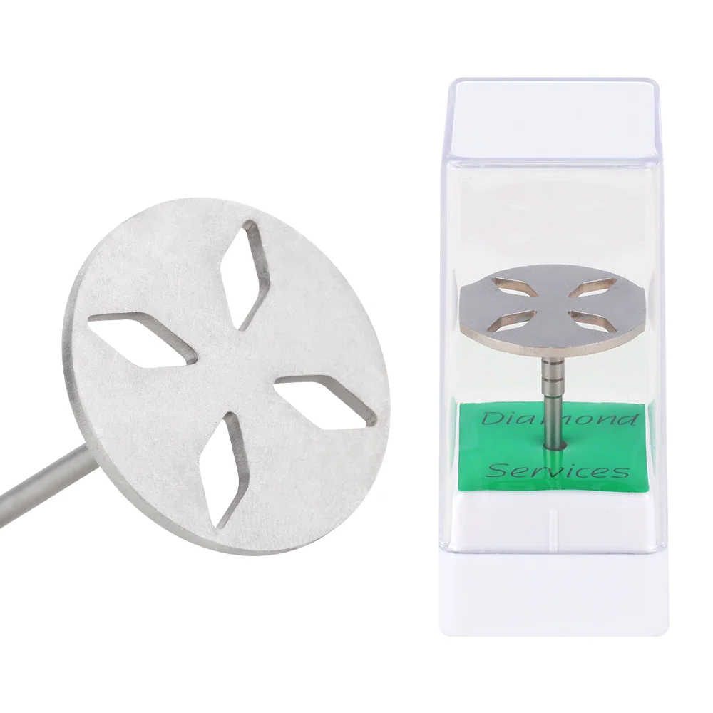 YAQIN Stainless Steel Sanding Disc Holder for Home Pedicure Sandpaper Callus Removing Pedicure Sanding Bit