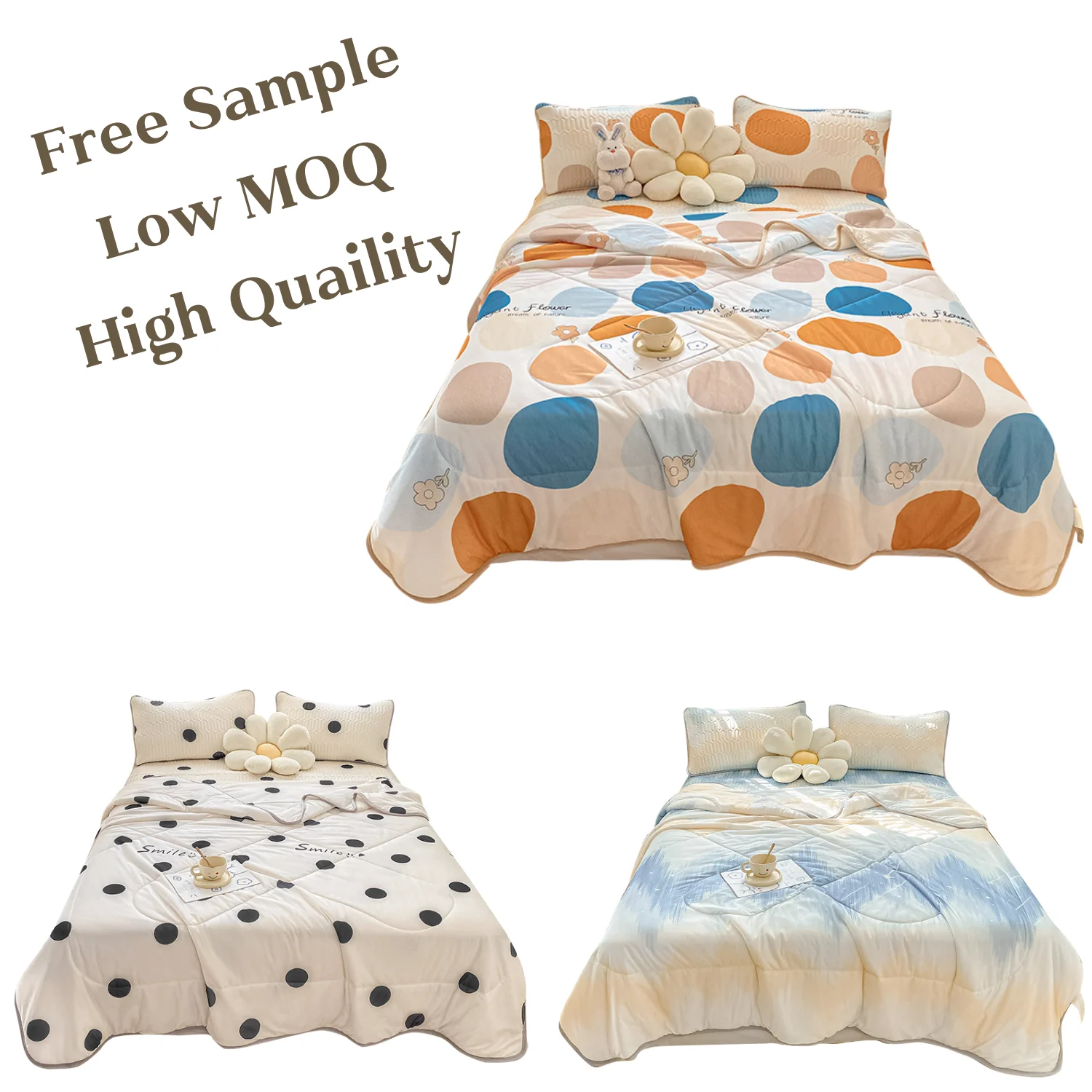 4 шт. легкое одеяло из полиэстера