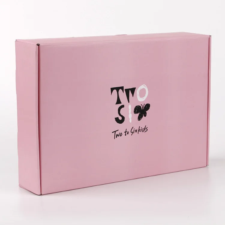 Custom Print Packaging Box Aircraft Corrugated Carton Foldable Aircraft Box Customizable Graphic Logo