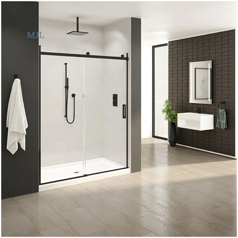 Partition toilet portable shower stall waterproof Sliding Shower Door small for house