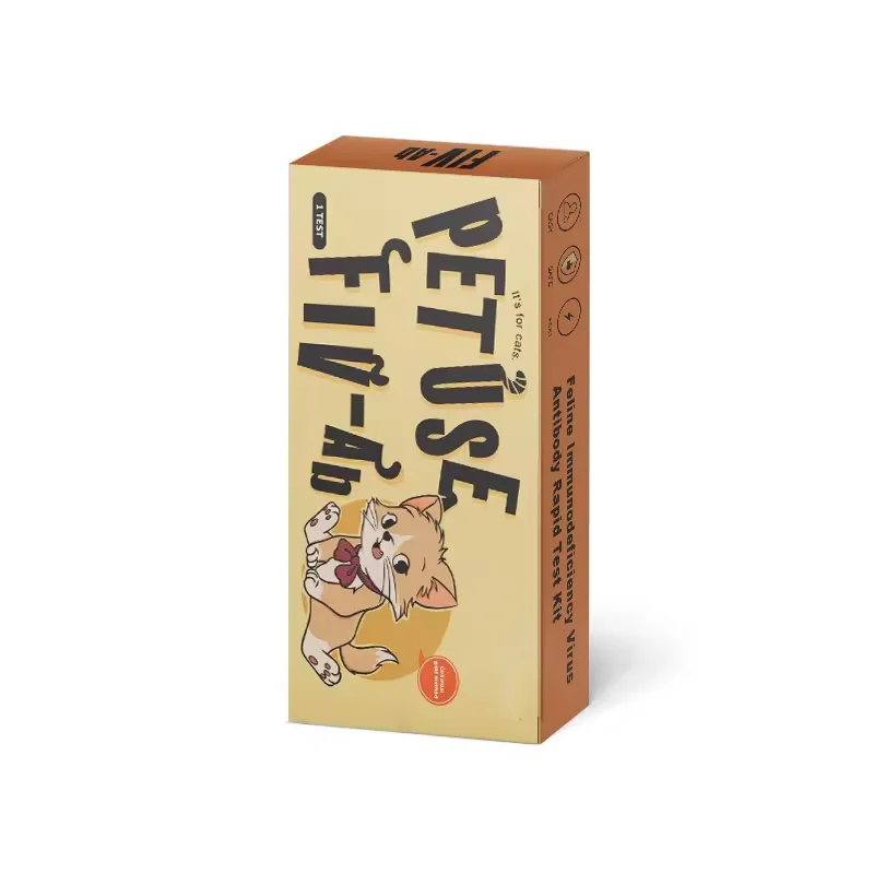 Home Use Feline lmmunodeficiency Virus Antibody FeLV FIV Rapid Test Kit