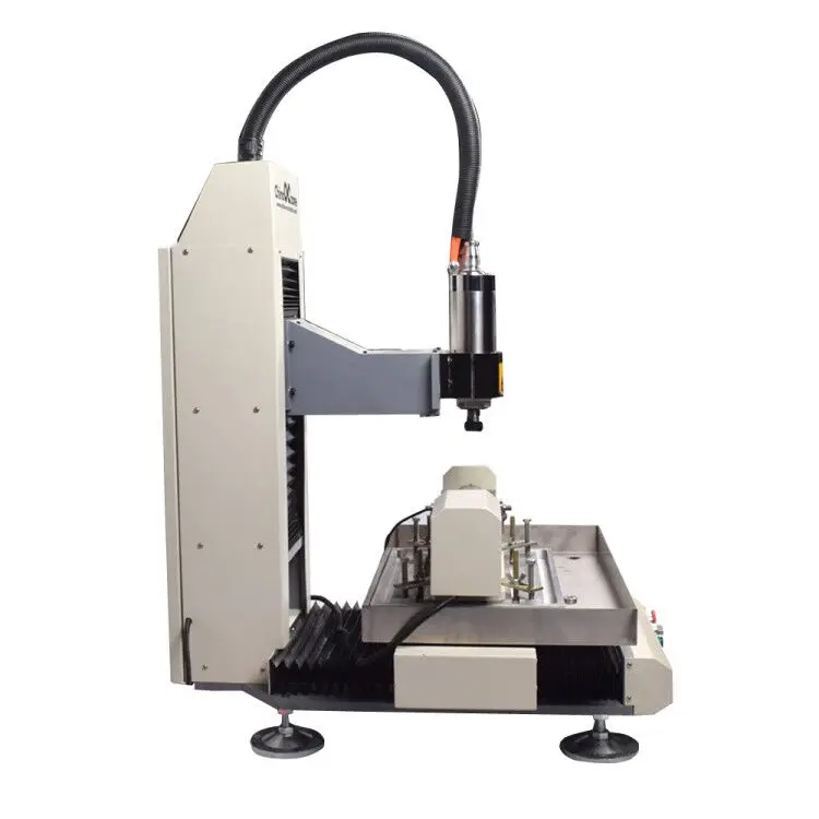  Шариковый винт мини 3040 CNC 5-осевой обрабатывающий центр с