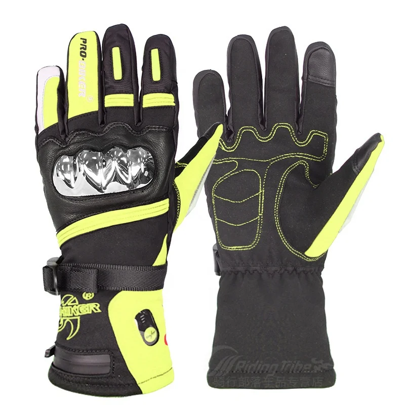 Ready To Ship In Stock Heated Warm Motorbike Motorcycle Gloves for Winter