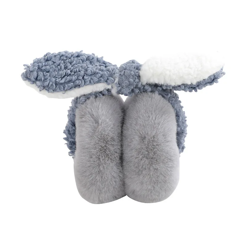 
2021 Winter Korean version of anti cold earmuffs Ladies lovely hair hoop ear cover warm student added plush ear cover 