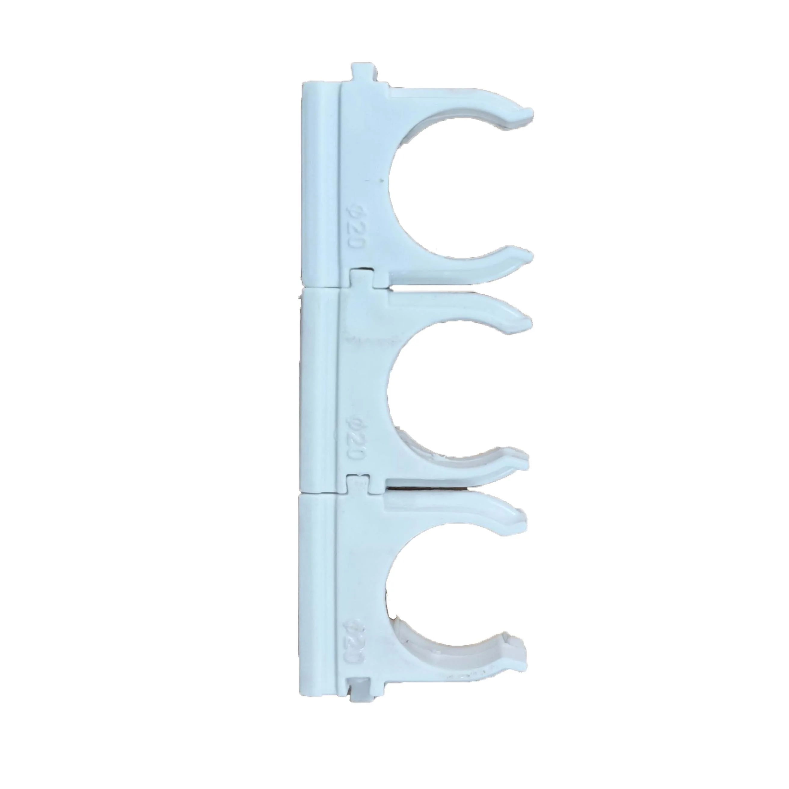 20mm Plastic Tube Clip Clamp Conduit Accessories For Electrical Installation