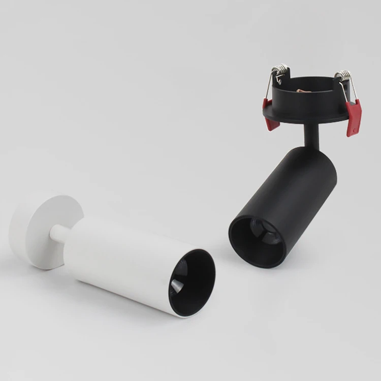 355 degree angle adjustable  deep led borderless  track spotlight 24  degree  LED Cob light