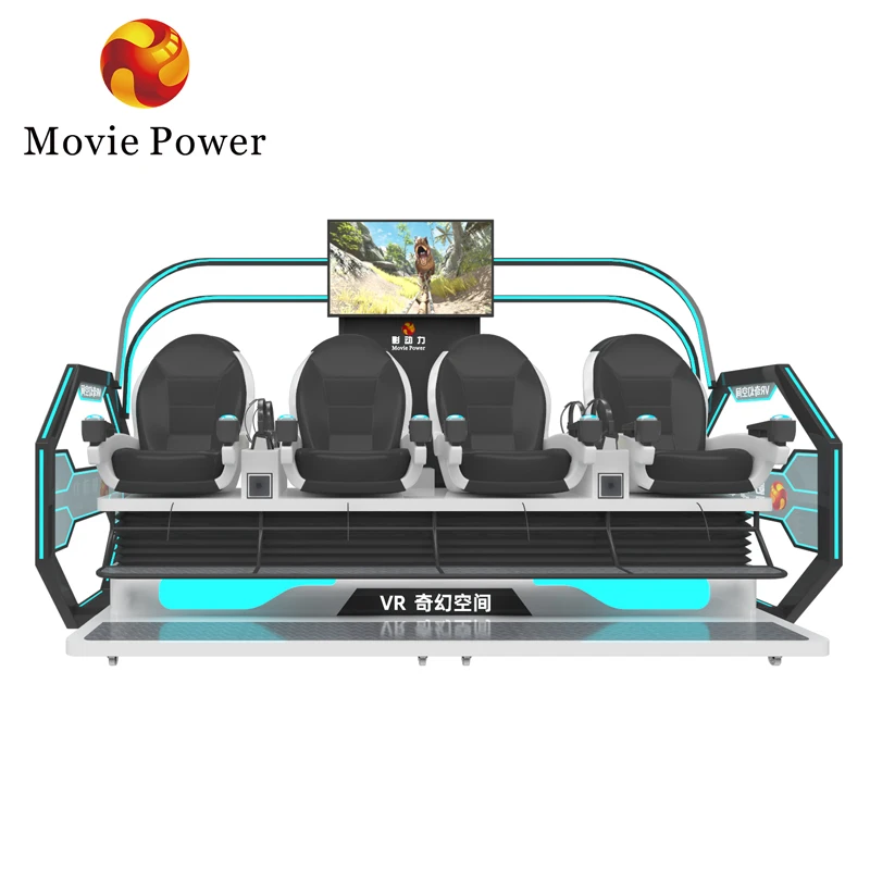 Movie Power Virtual Reality Roller Coaster Egg Chair Dynamic Technology Game 9d Vr Cinema Machine for amusement park