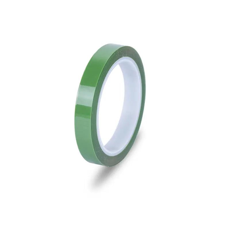 PET green high-temperature tape ESD anti-static spray baking paint shielding electroplating waste discharge green tape