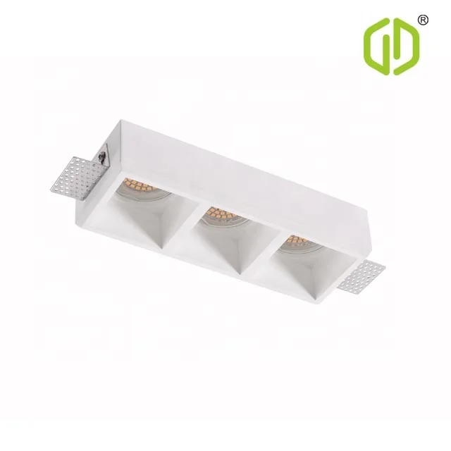 Светодиодный потолочный светильник GDLED, точечный светильник с гипсовым покрытием, GU10, 5 Вт